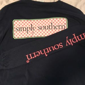 Simply Southern Pocket LS Tee